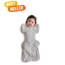 Swaddle UP Sleep Sack for Newborns - Breathable, Easy Care, Stylish Gray