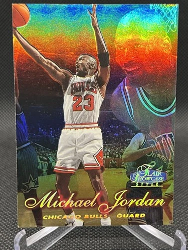 1997-98 Flair Showcase - Michael Jordan #1 Row 2 \*P262