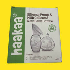 SEALED Haakaa Silicone Pump / Milk Collector New Baby Combo 1 set 5192 z48/6