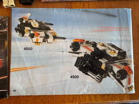 Incomplete Vintage Star Wars Lego Sets 7263 6205 4500 7257 4484 6965 + minifigs