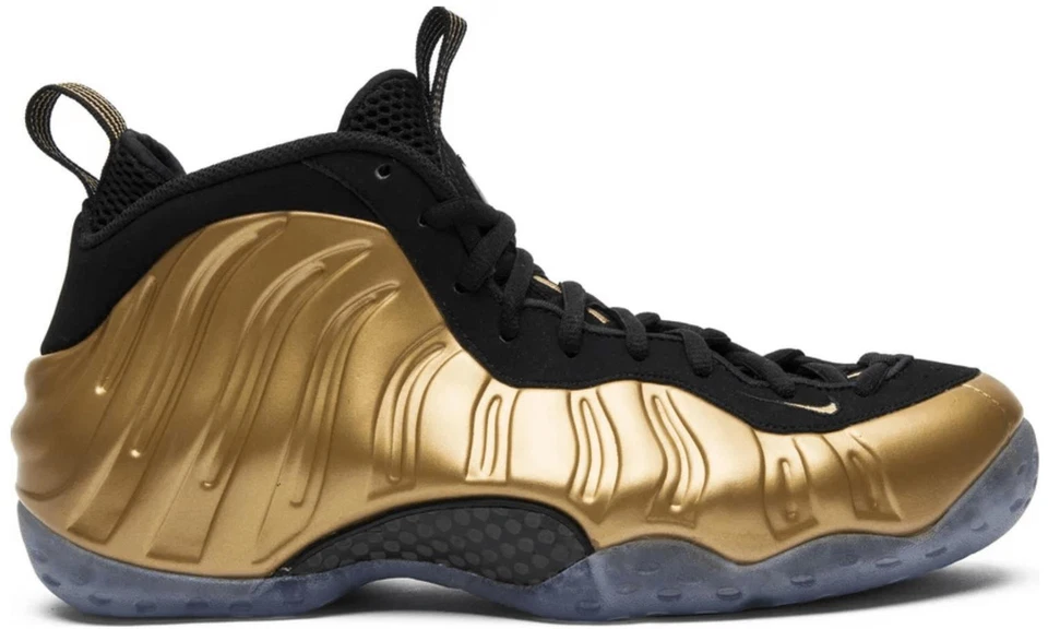 Nike Air Foamposite One oro metálico