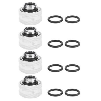 Compression Fitting PC Wasserkühlung Messing Compression Fitting 4 Stücke/Pac...