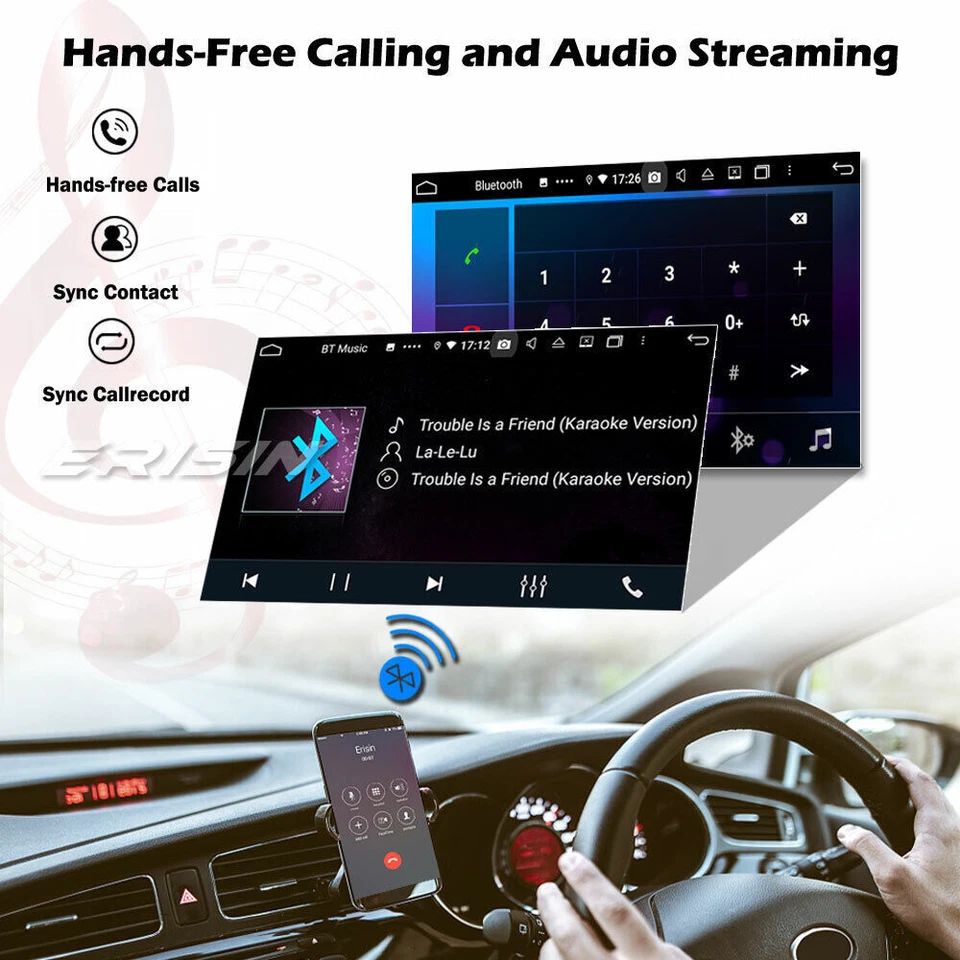 64GB DSP Android 10 GPS Autoradio TOYOTA COROLLA E140 E150 DAB+ CD 4G CarPlay BT - Photo 4/4