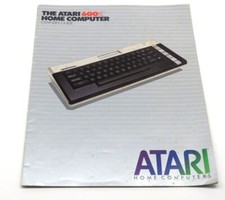 Atari 600XL Vintage Home Computer Manual Only No Computer  1