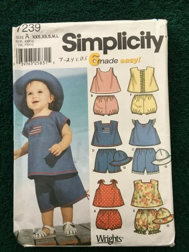 Simplicity Patterns ~ All are Baby Patterns 7-24 LBS * ~ * ~ * ~ * Listing 2428 - Picture 56 of 81