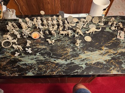 60 Pewter Figurines, Hudson, Cat, Many More 60 Total
