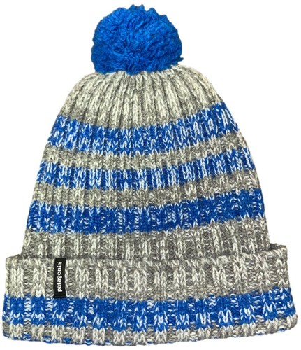 Wool Pom Beanie (Alfalfa Stripe: Alpine 