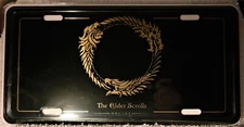 NEW Skyrim: The Elder Scrolls Online Ouroboros Graphic License Plate Novelty ESO