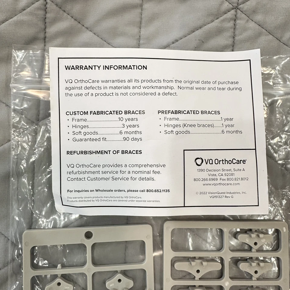 VQ Catalyst Propel OTS RIGHT EXTRA LARGE Active Thigh Cuff Ligament Knee Brace - Image 4 of 4