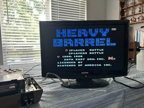 Heavy Barrel Nintendo Entertainment System 1990 NES CIB Complete With Inserts