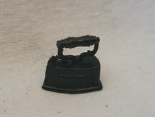 Dollhouse Miniature Old Time Metal Iron