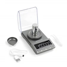 Digital Milligram Scale100g/.0001g Pro Lab Balance Diamond Battery