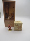 WEE FOREST FOLK ~ SKATER MOUSE MS-8 RETIRED W/ 1983 WFF BROCHURE & BOX — photo 1