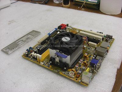 Asus m3a78-emh HDMI motherboard w/ CPU, heatsink, 2GB and I/O shield