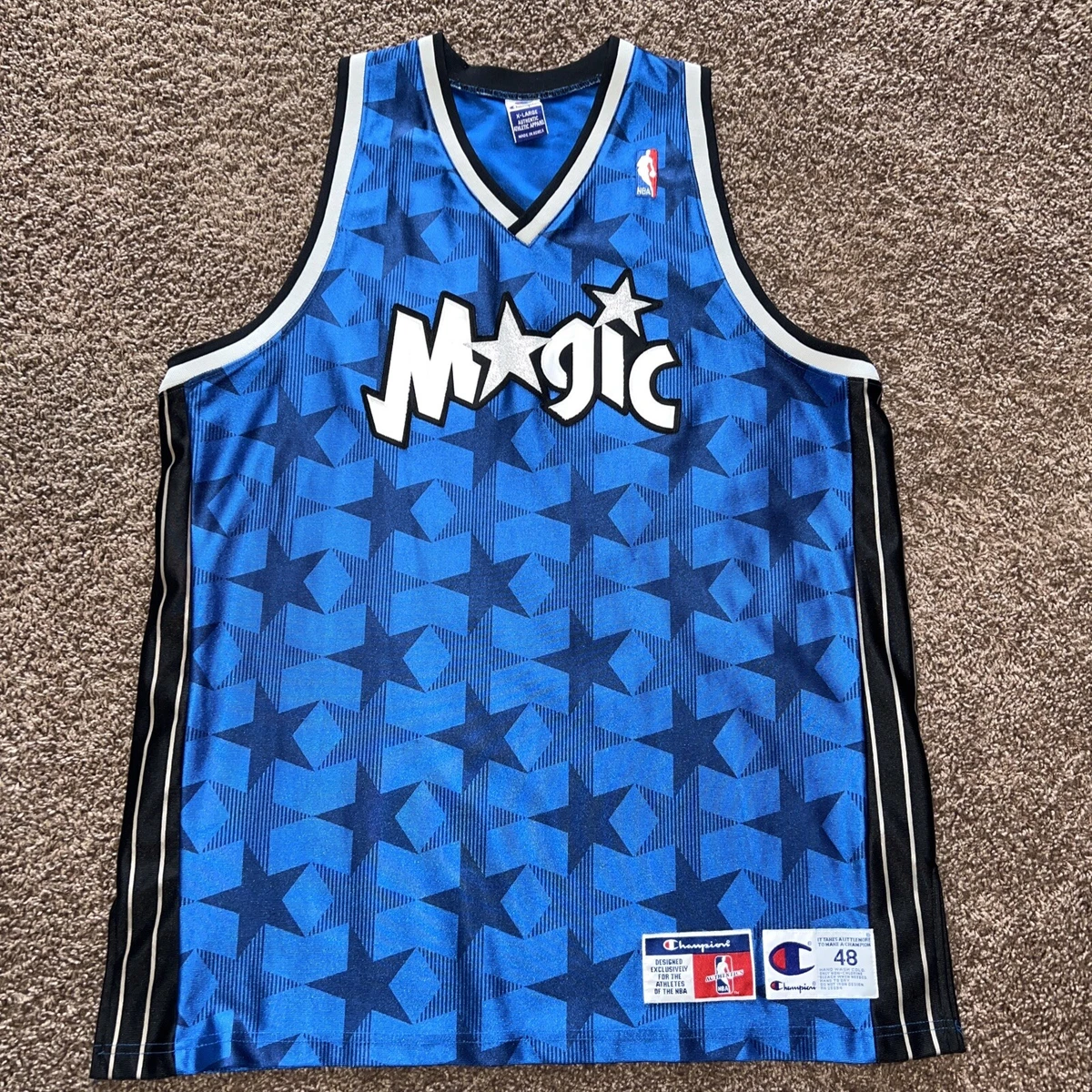 Orlando Magic Authentic jersey size 48 XL Champion Blank Stars Great  Condition