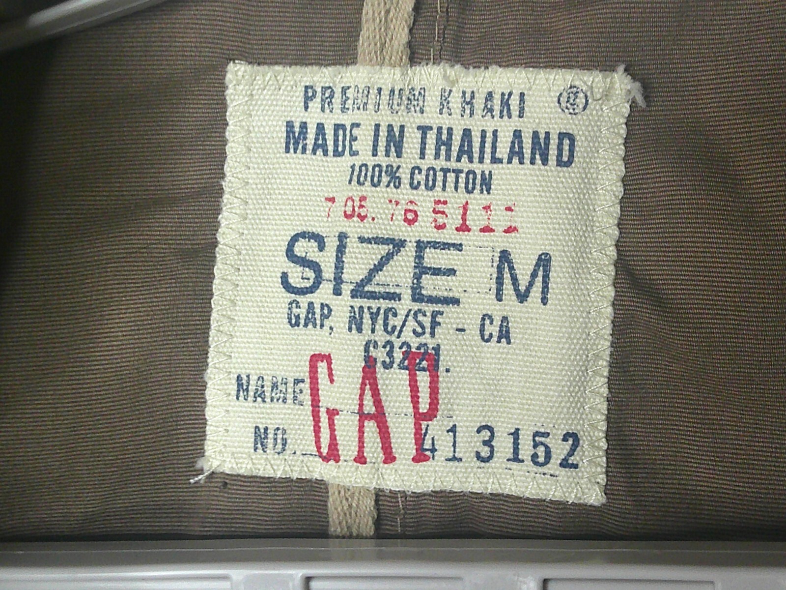 Gap Double Breasted Jacket Womens Medium Tan Belt… - image 11