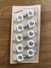 orig.DDR Zopfhalter/Zopfgummi's- Reste v.Hersteller, incl.n.Gummi's,80'er J F,