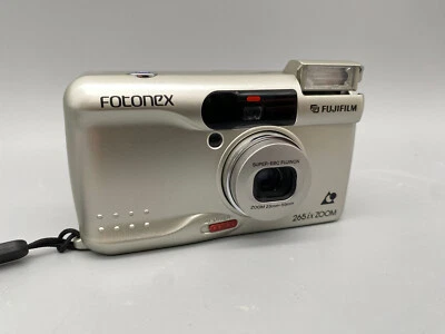 FUJI FUJIFILM NEXIA FOTONEX 265 IX ZOOM EBC FUJINON ZOOM 23-50mm FUNKTIONIERT! - Bild 1 von 4