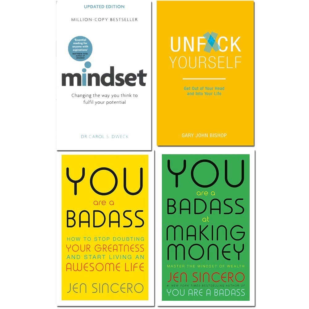 Mindset, unf ck yourself, you are a badass & making money 4 Books Set - Image 4