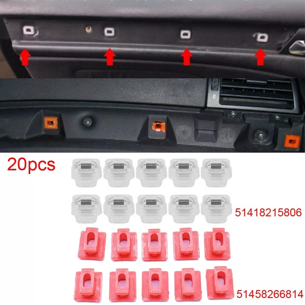 E46 dash cheap trim clips