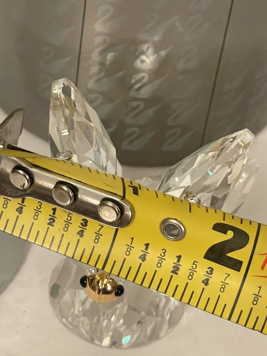 Swarovski Silver Crystal & Gold Mini Butterfly In Box | eBay