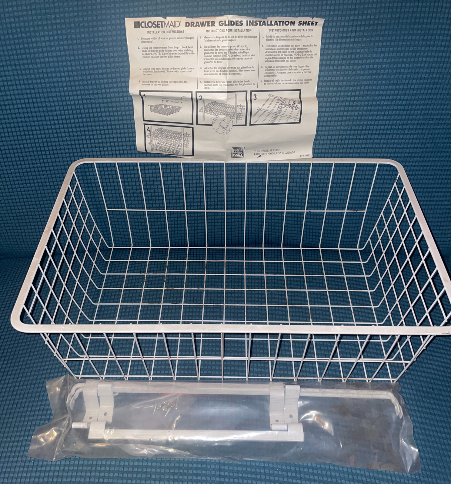 Closetmaid Drawer Kit 5 Wire Baskets Dandk Organizer