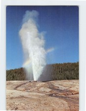 Postcard Beehive Geyser Yellowstone National Park Wyoming USA