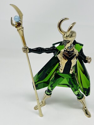SWAROVSKI CRYSTAL FIGURINE 2024 MARVEL LOKI Figurine 5674467 New MIB