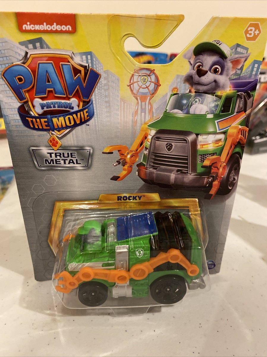 PAW Patrol: The Movie ミニカー Paw Patrol, Chase's Deluxe Movie Transforming Toy Car with