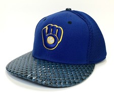 Milwaukee Brewers MLB Baseball Flat Bill Snap...