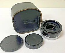 Canon FD 25 FD25 Extension Tube w/ Leather Case