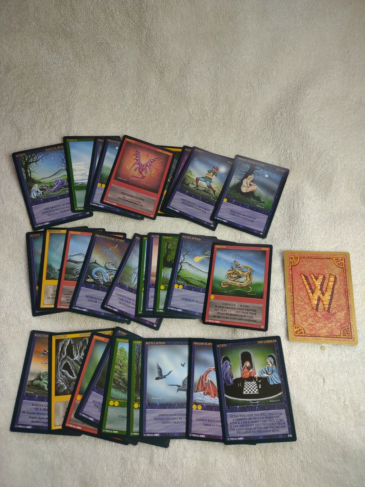 Wyvern Trading Collectible Card Game Cards TCG CCG Lot of 30 Mixed eBay