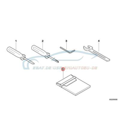 Genuine BMW 71118394830 - Plastic Bag Board Literature