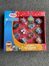 New SEALED Thomas & Friends Minis Happy Holiday 10pk 2019 Train Limited Edition