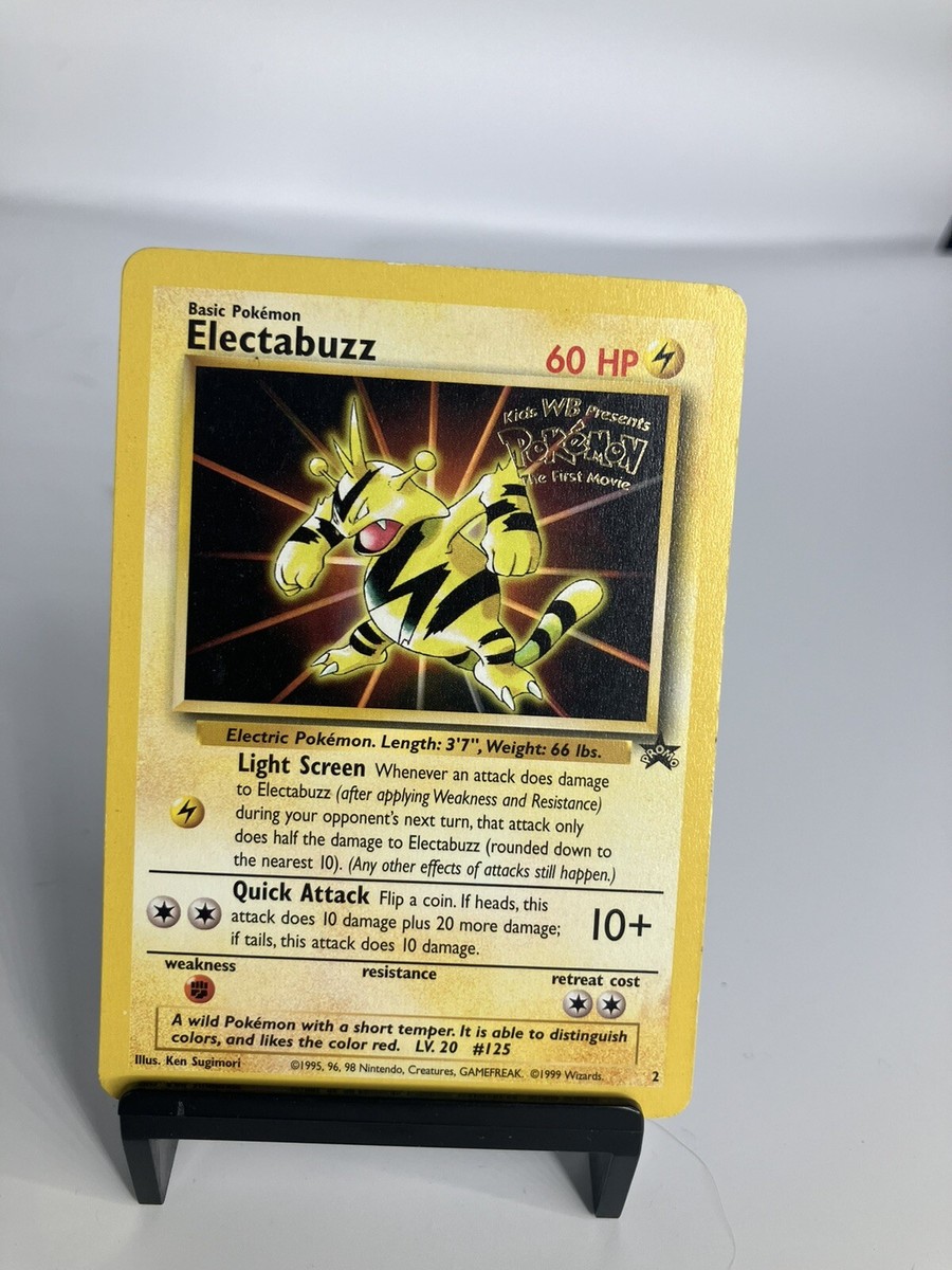 electabuzz promo pokemon card value Electabuzz 046 WoTC Promo