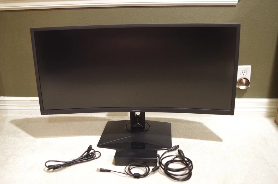 ViewSonic XG350R-C-S 35" 21:9 Curved Gaming LCD Monitor 3440x1440 100 Hz - Image 3 of 4