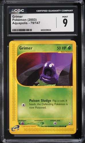Grimer graded CGC 9 for sale on eBay