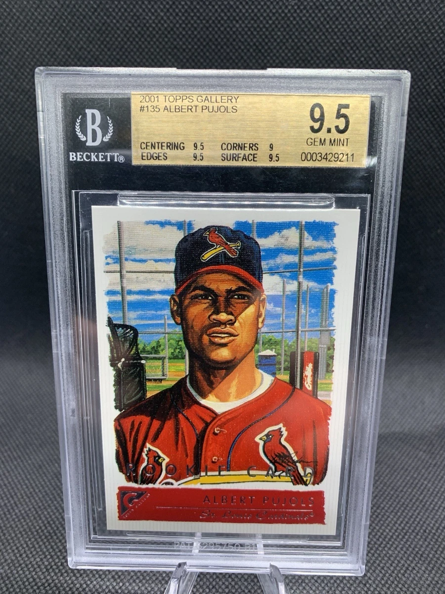 Topps Albert Pujols Grade 9.5 Baseball Sports Trading Cards