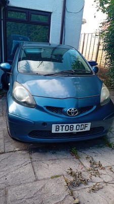 cars for sale spares or repair. Toyota Aygo. BT08