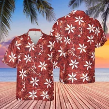 Elvis Presley Hawaiian Shirt, Blue Hawaii Elvis’ Red Aloha Shirts