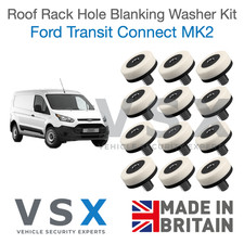 ROOF RACK HOLE BLANKING PLUGS KIT W/ BOLTS & WASHERS FOR FORD TRANSIT CONNECT