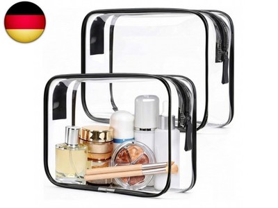 Kulturbeutel, 2 Stück Reise Gadgets und Kulturbeutel, Durchsichtige
