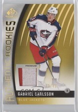 2017 SP Game Used Gold Spectrum Premium Materials 23/49 Gabriel Carlsson #89 fv7