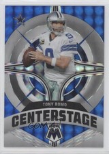 2022 Panini Mosaic Center Stage Blue Mosaic Prizm 61/99 Tony Romo #CS-7 0su2