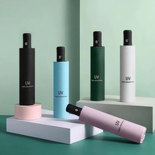 The portable automatic umbrella is sturdy and durable, suitable for various weat