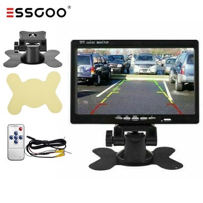 Monitor 7'' LCD TFT HD Bildschirm Screen Display Für Rückfahrkamera LKW Auto KFZ