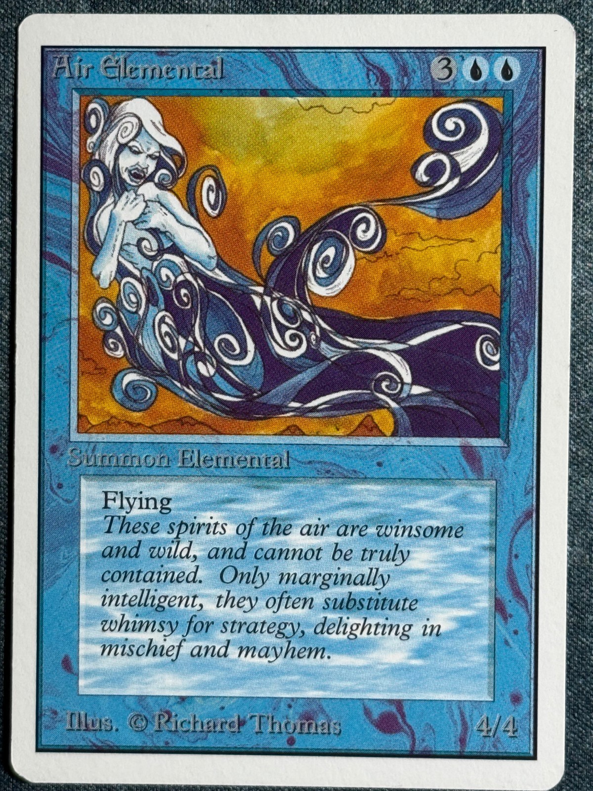 Air Elemental Unlimited MTG Magic the Gathering 1993