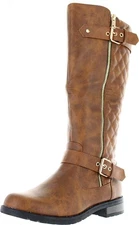 West Blvd Atlanta Quilted Riding Boots