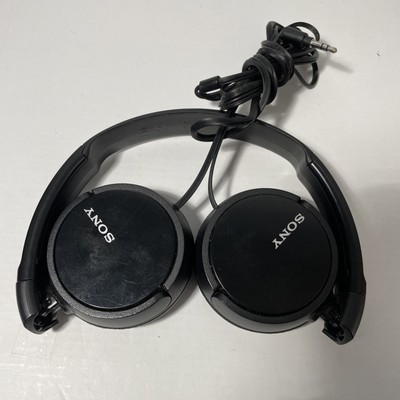 Sony 1-7-1 Konan Minato-Ku Headphones Black Folding Compact Over Ear Tested
