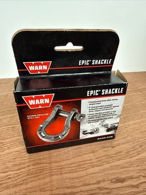 WARN 92092 Epic Schäkel für 5000 Pfund Seilwinden und darunter